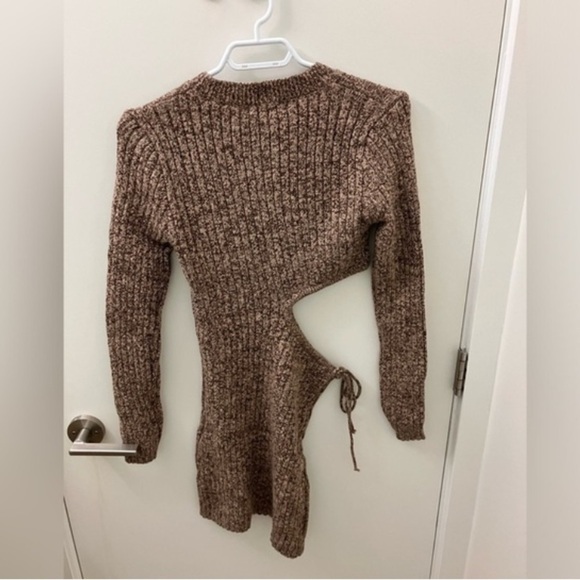 Peppermayo cutout knit sweater dress NWT - Picture 5 of 5